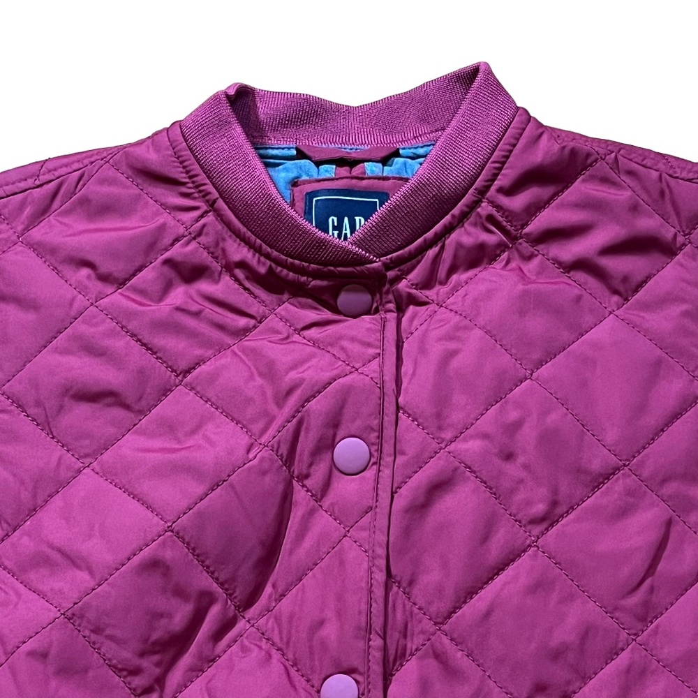 Gap Vest Women’s Small Burgundy Button Down - Picture 5 of 11